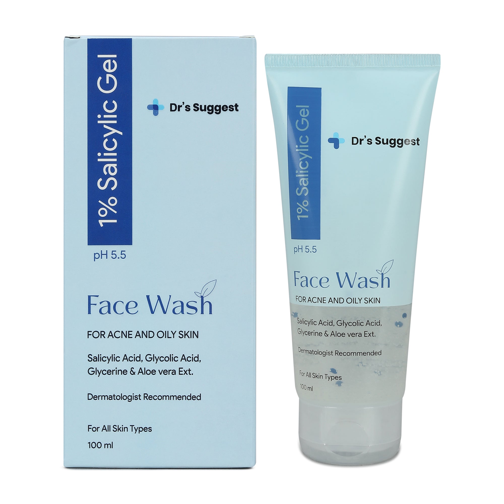 1% Salicylic Face Wash