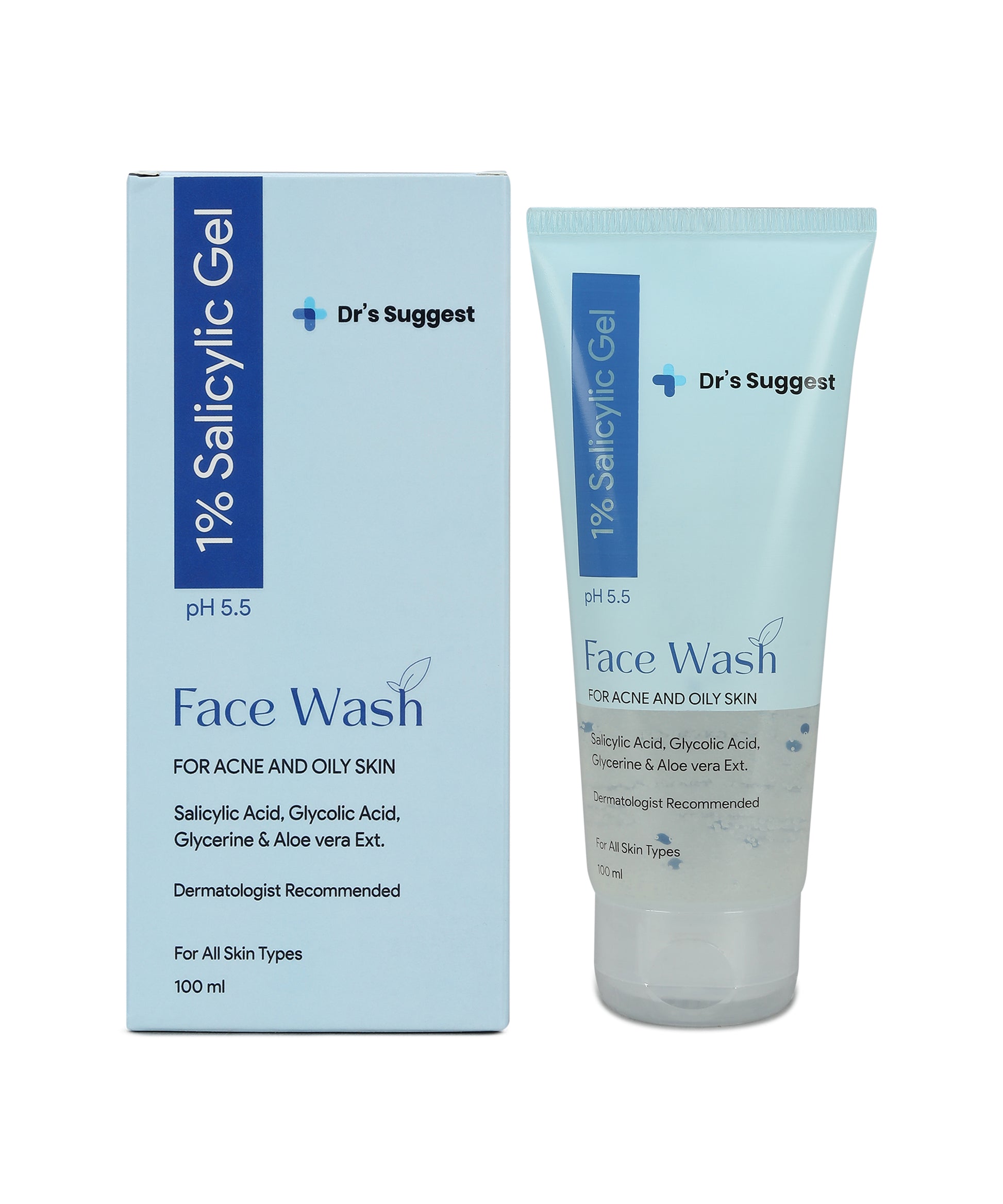 1% Salicylic Face Wash