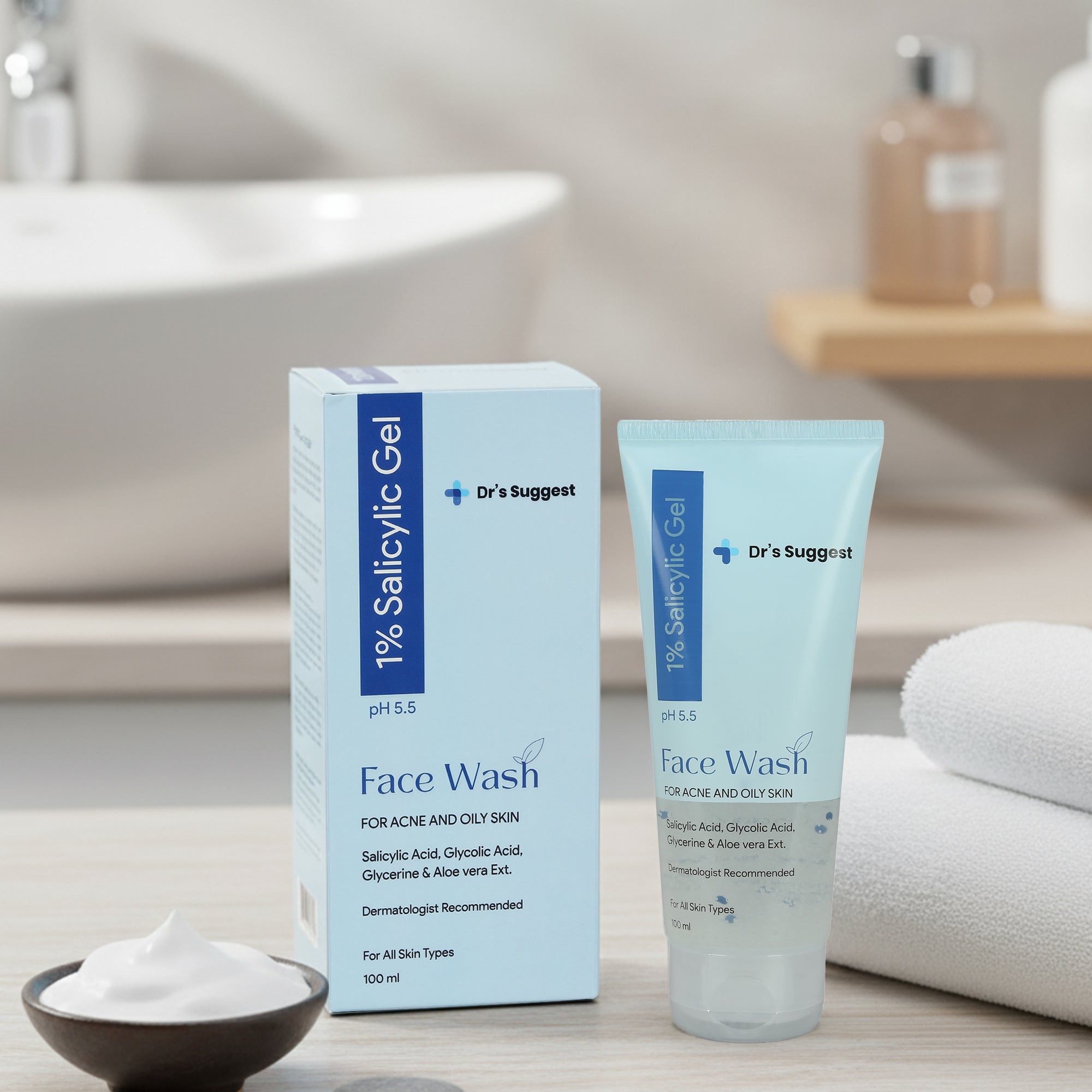 1% Salicylic Face Wash