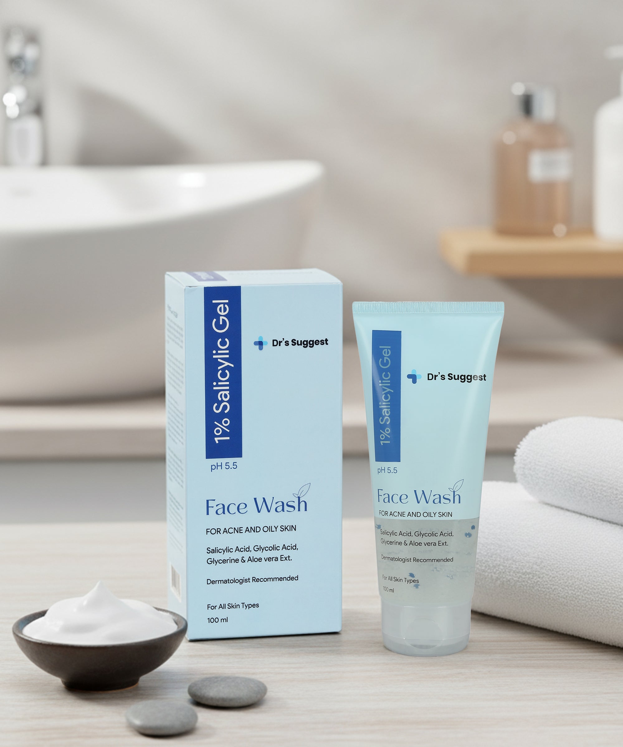 1% Salicylic Face Wash